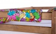 Opierka/chránič na posteľ Komiks - mix farieb