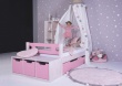 Masívna detská posteľ Benjamin Bubbles 90x200cm - výber morenia + doplnky