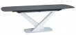 Jedálenský stôl rozkladací CASSINO II biely mat / ceramic grafit