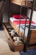 Detská poschodová posteľ Jack 90x200cm s úložným priestorom - detail