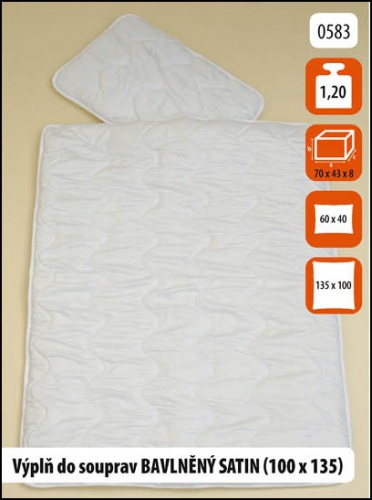 Perinka 100x135 a vankúšik 60x40