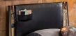 Studentská posteľ 120x200cm Gamora - detail na vrecko a pútka