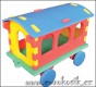 Pěnové puzzle 3D - Vagón