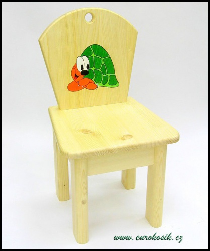 Dětská židlička Želva