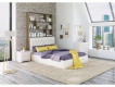 Čalúnená posteľ s úložným priestorom BEATRICE 180x200cm - béžová