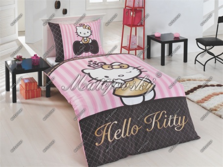 Detské obliečky Hello KittyGold
