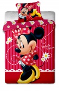 Detské obliečky Disney- Minnie stripe 2015