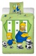 Detské obliečky Bart a Homer zelený