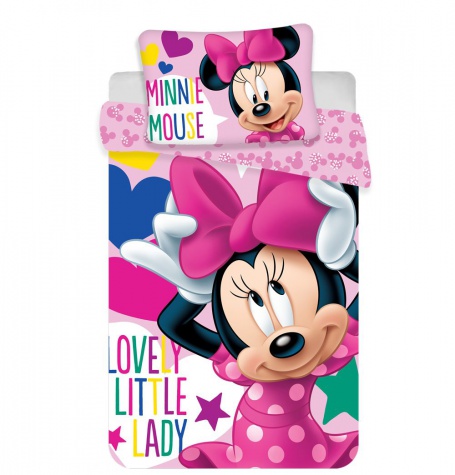 Detské obliečky do postieľky Minnie Baby