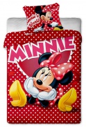 Detské obliečky Disney- Minnie Hearts 2015