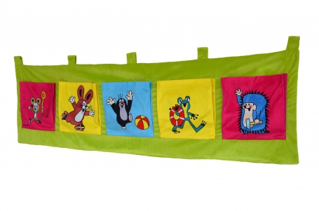 Kapsář Krtek a kamarádi - 150x50cm