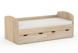 Detská posteľ REA Golem s 2 zásuvkami - dub bardolino