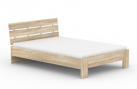 Moderná posteľ REA Nasťa 140x200cm - dub bardolino