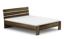 Manželská posteľ REA Nasťa 160x200cm - orech