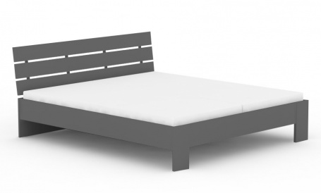Manželská posteľ REA Nasťa 180x200cm - graphite