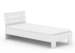 Detská posteľ REA Nasťa 90x200cm - biela
