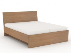 Manželská posteľ REA Oxana 160x200cm - buk