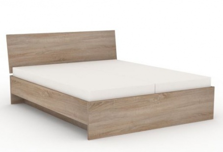 Manželská posteľ REA Oxana 180x200cm - dub bardolino