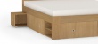 Študentská posteľ REA Larisa 120x200cm s nočným stolíkom - buk