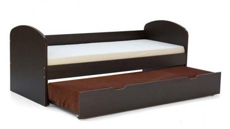 Posteľ s prístelkou REA Abra 90x200cm - wenge