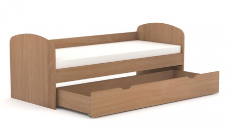 Detská posteľ so zásuvkou REA Kakuna 80x200cm - buk
