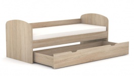 Detská posteľ so zásuvkou REA Kakuna 80x200cm - dub bardolino