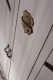 Detail trojdverovej šatňové skrine
