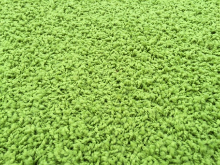 Kusový koberec Color Shaggy - zelené jablko