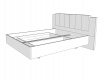 Perokresba - manželská posteľ Stuart 160x200cm