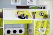 Detská izba Messi - zelená/biela