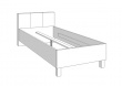 Pěrokresba - detská posteľ Poppy 90x200cm 