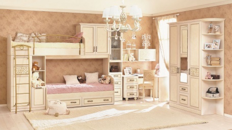 Detská izba s poschodovou posteľou Sofia II