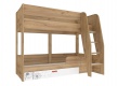 Detská poschodová posteľ s úložným priestorom Brody 80x190cm