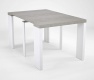 Jedálenský stôl Lilly - beton/biely