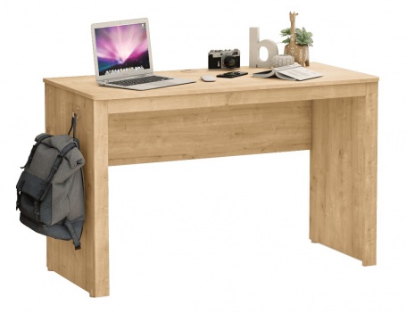 Jednoduchý písací stôl Cody - dub svetlý