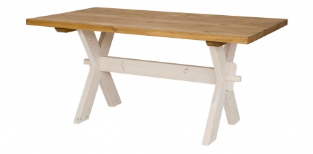 Drevený sedliacky stôl 100x200cm MES 16 - výber morenie