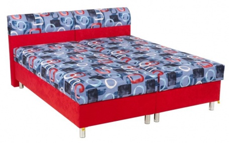 Čalúnená posteľ PAMELA 160,180x200cm s úložným priestorom  