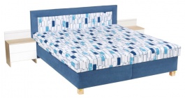 Čalúnená posteľ JITKA 160,180x200cm s úložným priestorom  