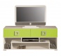 Televízny stolík Relax 11 - výber farieb - krémová/zelená
