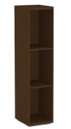 Úzky regál REA Store 30x124cm - wenge