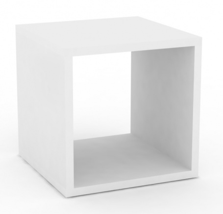 Multifunkčný stolík REA Block - biela