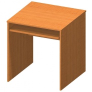 Stôl písací s výsuvom, čerešňa, TEMPO AS NEW 023