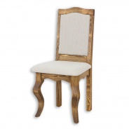 Jedálenská stolička rustikálna LUD 15 - výber moreni