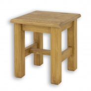 Drevená stolička / stolík SIL 21 - výber morenia