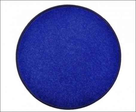 Eton tmavo modrý koberec okrúhly 100 cm