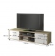 TV stolík, dub sonoma / biela, ZUNO NEW 01