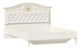 Manželská posteľ bez roštu Valentina 180x200cm - alabaster