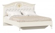 Manželská posteľ bez roštu Valentina 160x200cm - alabaster