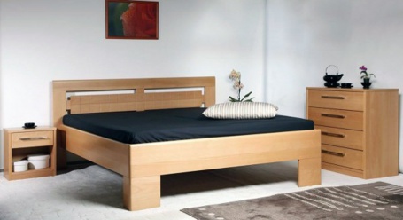 Masívna posteľ s úložným priestorom Varezza 3 - 160/180 x 200cm - výber odtieňov
