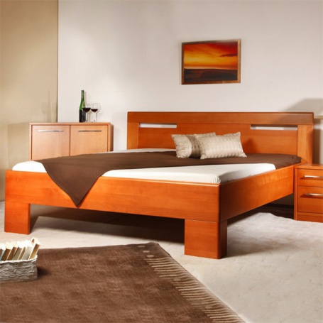 Masívna posteľ s úložným priestorom Varezza 5 - 160/180 x 200cm - výber odtieňov